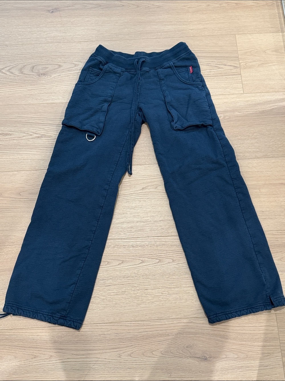 Hard tail low rise Women’s Navy Cargo Sweatpants